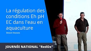 La régulation des conditions Eh pH EC dans l'eau en aquaculture, Benoit Husson