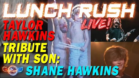 It's the LUNCH RUSH!! | Taylor Hawkins With Son Shane Tribute | Exclusively on The Gauche!