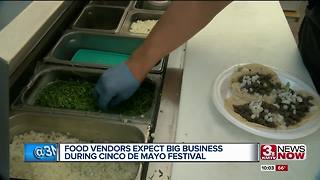 Food vendors expect big business during Cinco de Mayo festival
