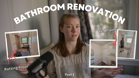 Vlog | Brainstorming Bathroom Remodel Pt. I