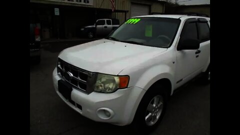2008 FORD ESCAPE XLT 2WD