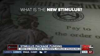 Stimulus Package Funding: This new bill gives more to parents and families struggling