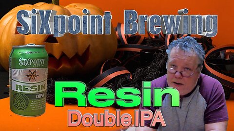 Tasting and Reviewing Six Point Brewery's Resin Double IPA 4K