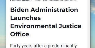 GREAT ANOTHER GOV AGENCY - $3 BIL FOR ENVIRONMENTAL JUSTICE & EXTERNAL CIVIL RIGHTS AT EPA