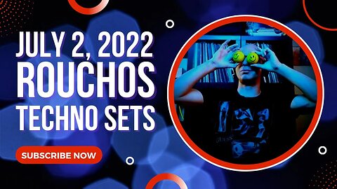 ROUCHOS - Techno DJ Set, Vinyl Only, July 2nd, 2022