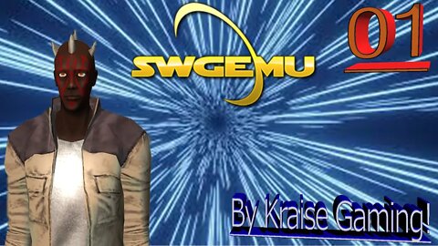 Ep#01 - How To Start Life In SWG / Star Wars Galaxies: SWGEmu - w/ Game Music - By Kraise Gaming!