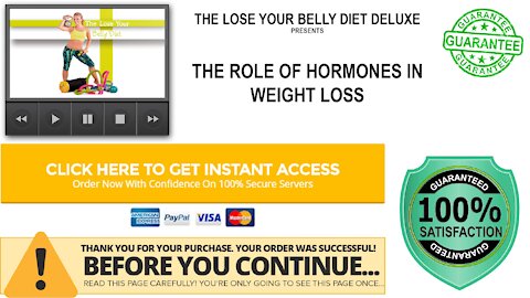 The Lose Your Belly Diet Deluxe - The Role of Hormones in Weight Loss