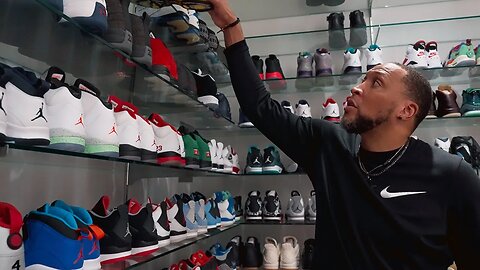 This NBA All-Star's Sneaker Collection Is 3 Stories