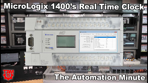 Using the MicroLogix 1400's Real Time Clock