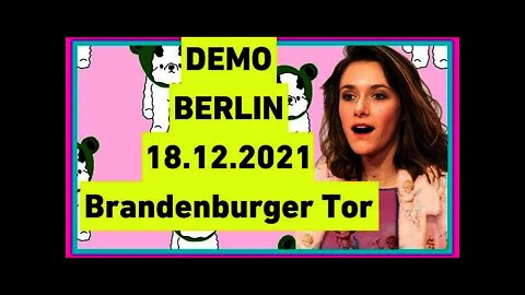 18.12.21 BERLIN DEMO FÜR FREIE IMPFENTSCHEIDUNG /// MIRIAM STEIN #GEGENIMPFPFLICHT