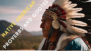 Native American Wisdom Proverbs and Quotes That Illuminate The Path Of Life