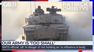 UK 'in danger' of losing influence within NATO as our Army is 'TOO SMALL' | Maj Gen ChIp Chapman