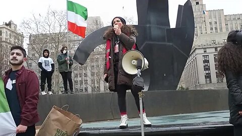 They are Poisoning our GirlsProtesting Systematic Attacks on Iranian Children Foley Square @WLFnyc
