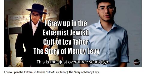 I Grew up in the Extremist Jewish Cult of Lev Tahor The Story of Mendy Levy