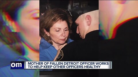 Mother of fallen Detroit officer works to help keep other officers healthy