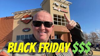 Black Friday bike ride! Harley Davidson Tri Glide Ultra #shorts