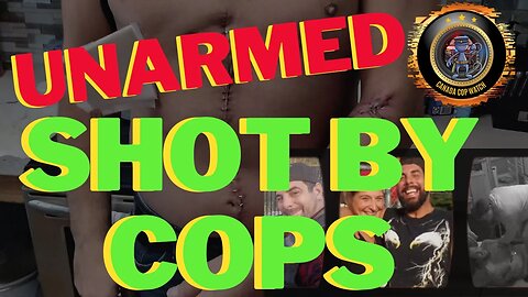 Unarmed Man SH0T By COPS + Police Robots Used