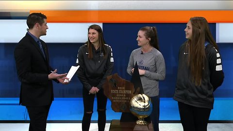 Bay port girls basketball stops by NBC26