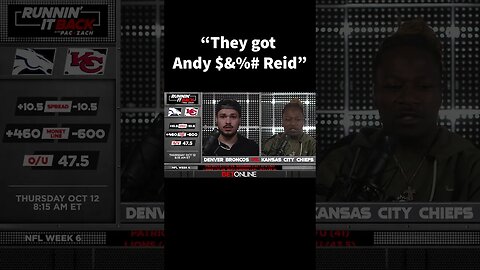 "The Chiefs have Andy $%&# Reid" #nfl #kansascitychiefs #thursdaynightfootball #andyreid
