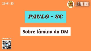 PAULO-SC Sobre lâmina do DM