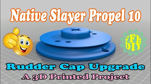 Native Slayer Propel 10 Rudder Cap Upgrade - Florida Fish Hunter