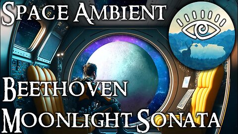 Space Ambient Scene - Moonlight Sonata / Beethoven [Classical] 4K