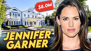 Jennifer Garner | House Tour | Massive $8 Million Brentwood Mansion & More