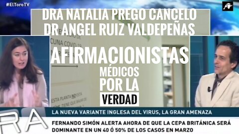 Dr Angel Ruiz, Dra Natalia Prego AFIRMACIONISTAS