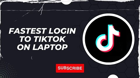 Login TikTok Account on Laptop with your Mobile Phone | TikTok Sign In With QR Code 2023