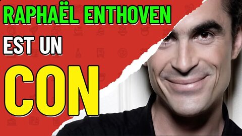 Raphael enthoven insulte les non vaccinés #enthovenestuncon