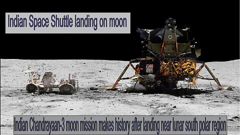 Indian Chandrayaan-3 moon mission