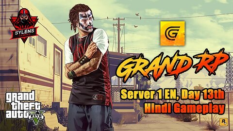 GTA 5 Grand RP Roleplay Server 1 EN Hindi Live Gameplay | Day 13 Daily Task