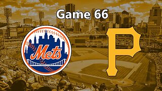 Congrats McCutchen: Mets vs Pirates Game 66