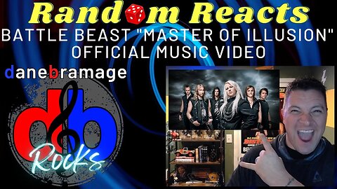 BATTLE BEAST "Master Of Illusion" 🇫🇮 Official Music Video | DaneBramage Rocks RaNdOm-ReAcTiOn