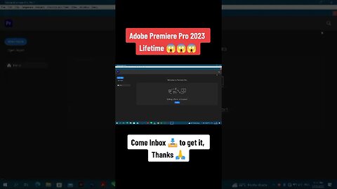 How to Get Adobe Premiere Pro 2023 for Lifetime? #shorts #short #shortvideo