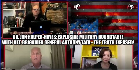 DUBBELE CROSSFIRE MET BRIGADIER GEN. ANTHONY TATA & DR JAN HALPER-HAYES _EP155