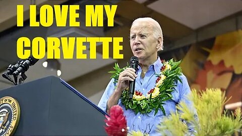 Hawaiians ANGERED by Joe Biden's 67 Corvette Speech