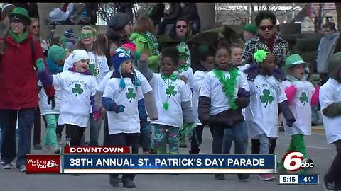 38th Annual St. Patrick's Day Parade in Indianapolis