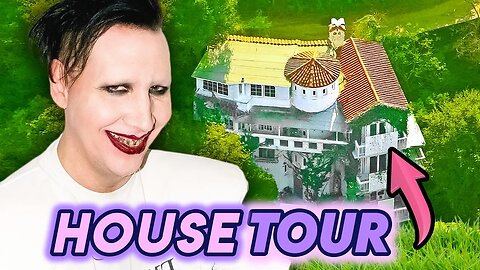 Marilyn Manson | House Tour 2020 | Hollywood Hills Mansion & His ‘Dark Lair’