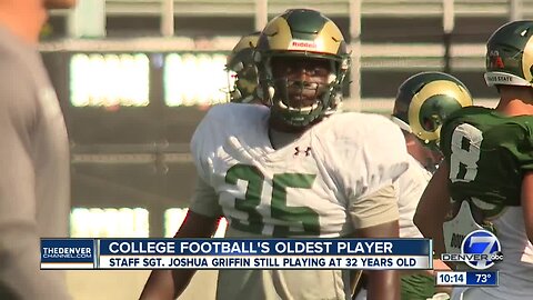 Oldest current college football player is a CSU running back