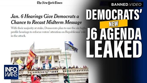 Democrats' New J6 Agenda Leaked
