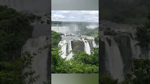 The exuberant abundance of nature - IGUAZU FALLS @globalcitizens21 #shorts #brazil