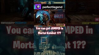 You can get JUMPED in Mortal Kombat??