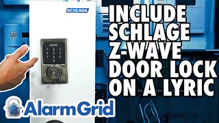 Including a Schlage Z-Wave Lock with the Honeywell Lyric