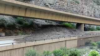 "It was like a disaster film": Drivers get caught in Glenwood Canyon mudslides; highway reopens