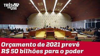 Judiciário totaliza R$ 100 bilhões em despesas em 2020