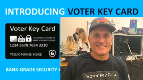 The Election Fraud Solution "VOTER KEY CARD" w/ Randy Smith!