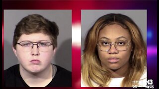 Young couple accused of killing dog