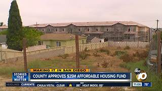 Making It in San Diego: County approves $25m affordable housing fund