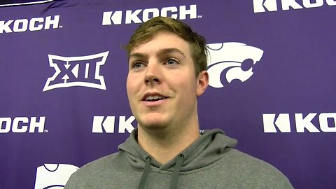 Kansas State Football | Will Howard Interview | October 10, 2023